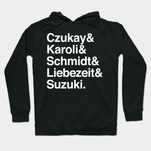 CAN / Krautrock Names List Design Hoodie